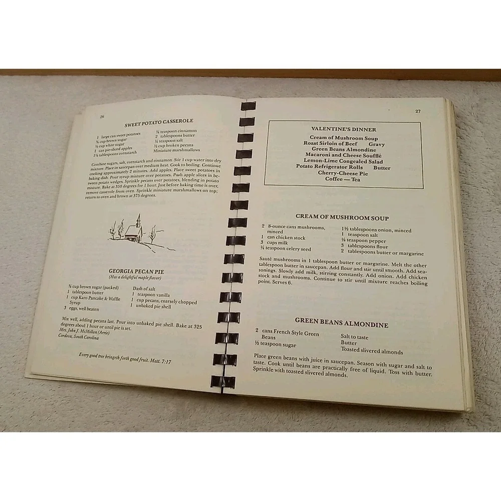 Vintage The Pastors Wives Cookbook‎ By Sybil DuBose 1978 Classic Recipes Cooking
